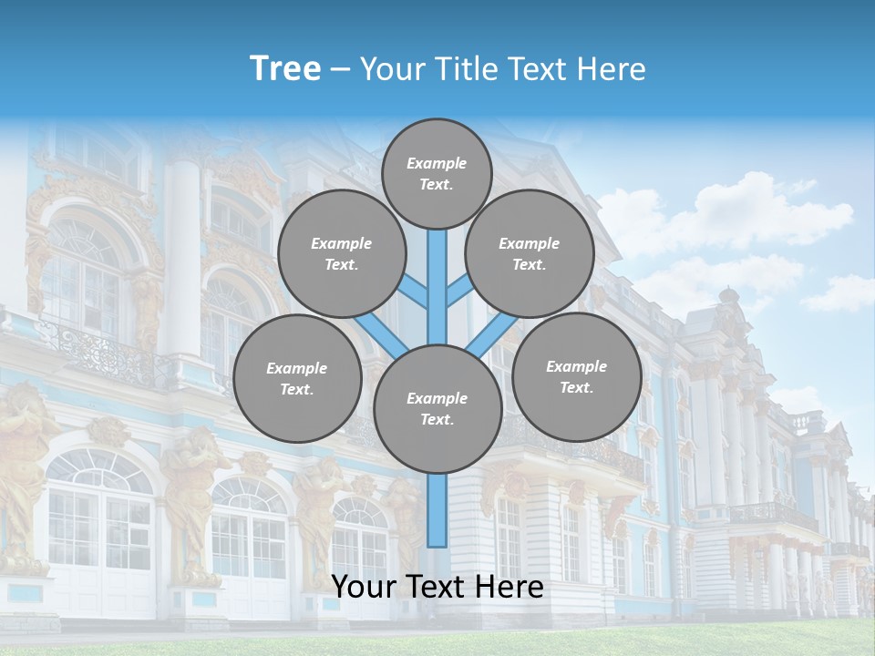 Park Amber Sky PowerPoint Template