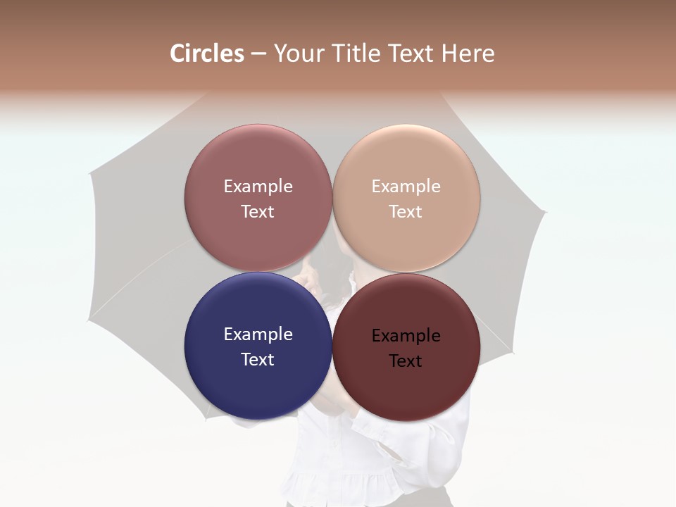 Black Skirt Protection Belief PowerPoint Template