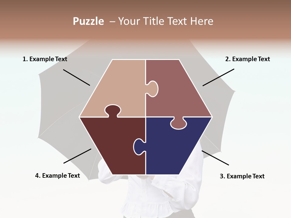 Black Skirt Protection Belief PowerPoint Template