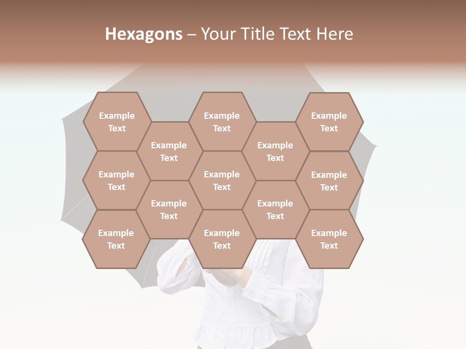 Black Skirt Protection Belief PowerPoint Template