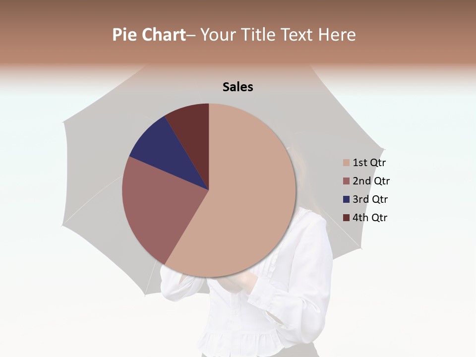 Black Skirt Protection Belief PowerPoint Template