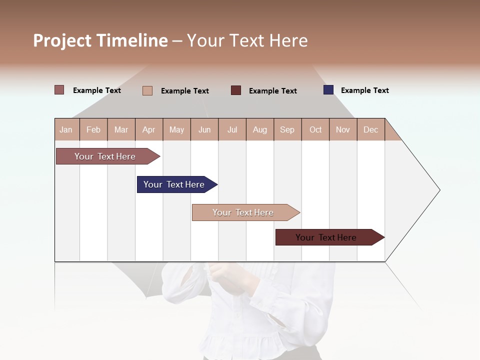 Black Skirt Protection Belief PowerPoint Template