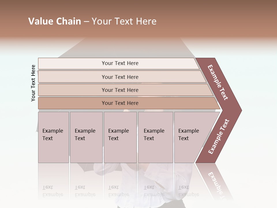 Black Skirt Protection Belief PowerPoint Template