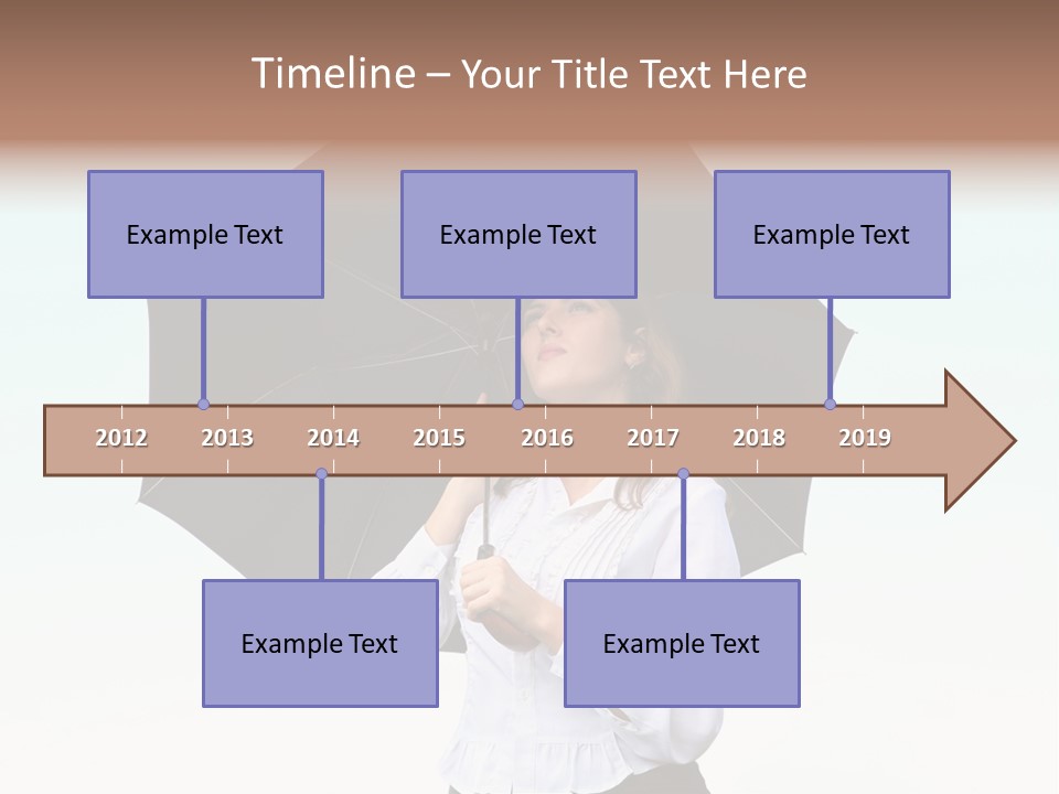 Black Skirt Protection Belief PowerPoint Template