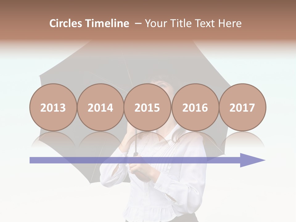 Black Skirt Protection Belief PowerPoint Template