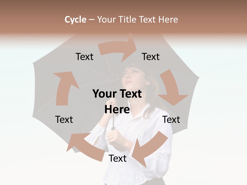 Black Skirt Protection Belief PowerPoint Template