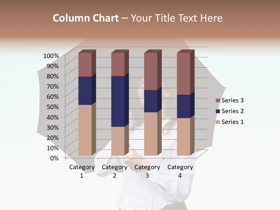 Black Skirt Protection Belief PowerPoint Template