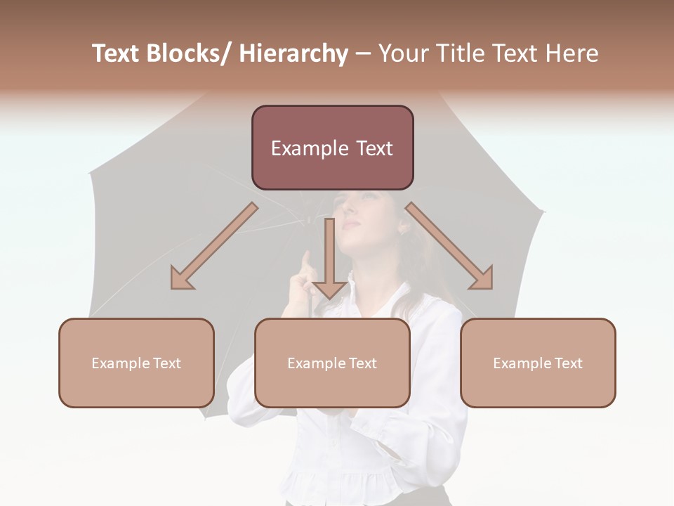 Black Skirt Protection Belief PowerPoint Template