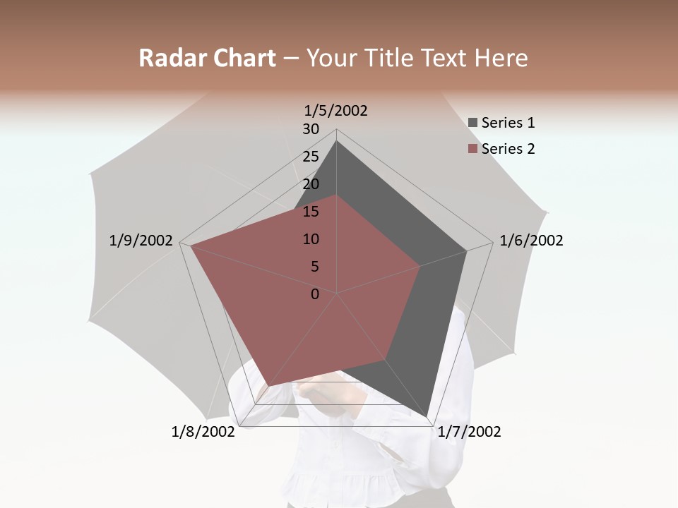 Black Skirt Protection Belief PowerPoint Template