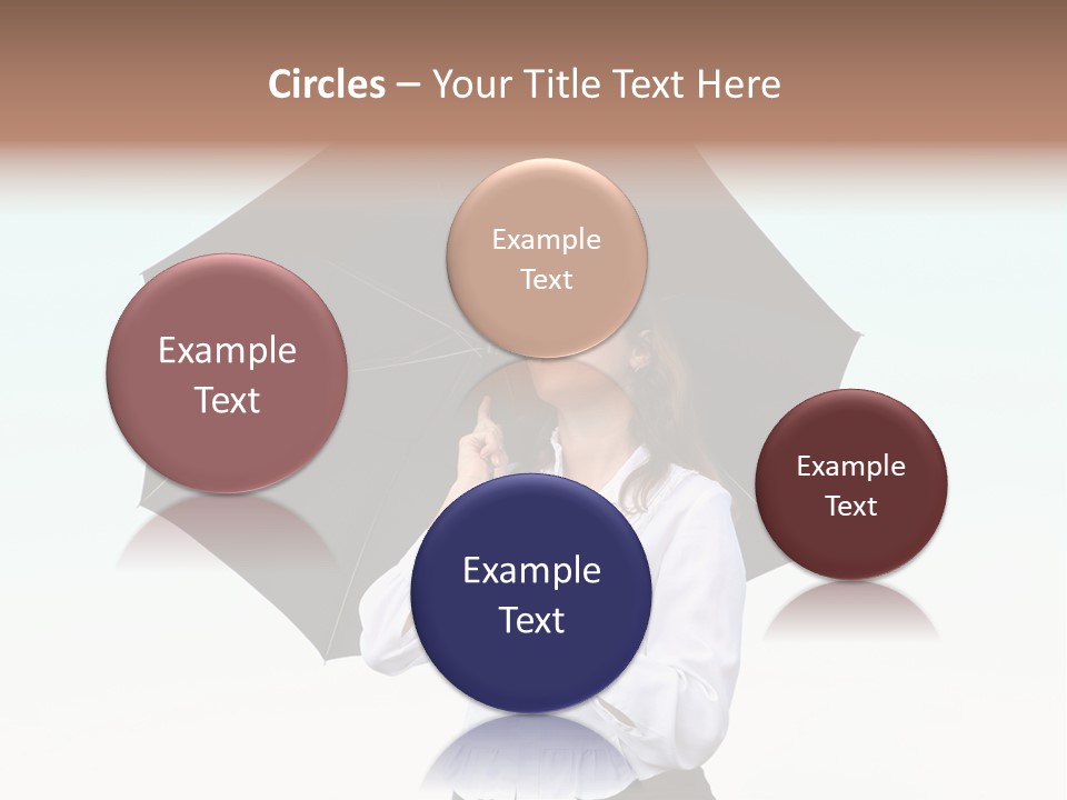 Black Skirt Protection Belief PowerPoint Template