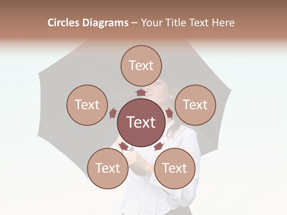 Black Skirt Protection Belief PowerPoint Template