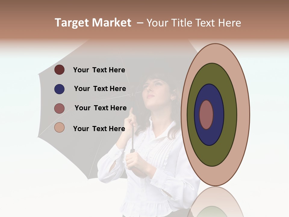 Black Skirt Protection Belief PowerPoint Template