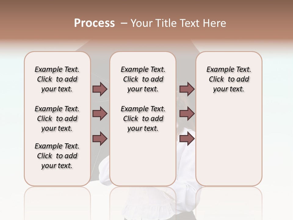 Black Skirt Protection Belief PowerPoint Template