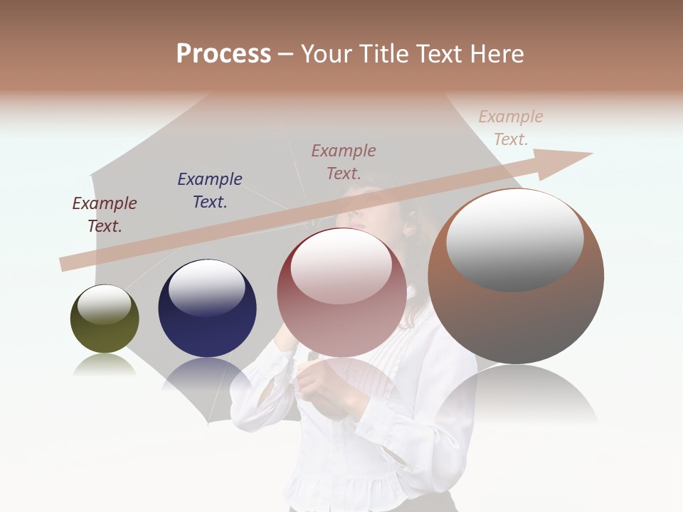 Black Skirt Protection Belief PowerPoint Template