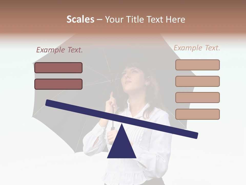 Black Skirt Protection Belief PowerPoint Template