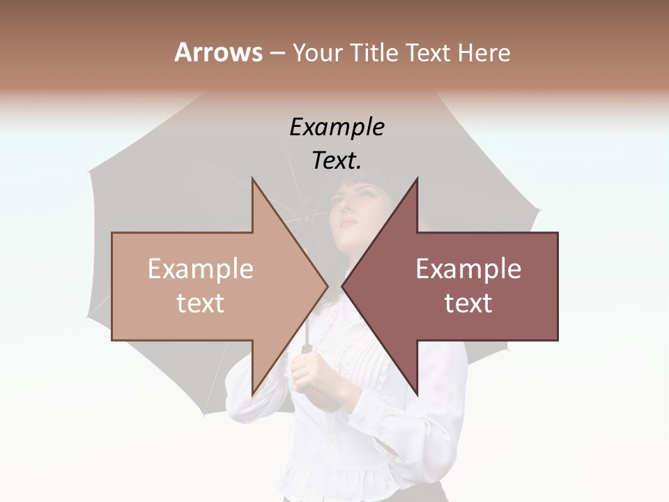 Black Skirt Protection Belief PowerPoint Template