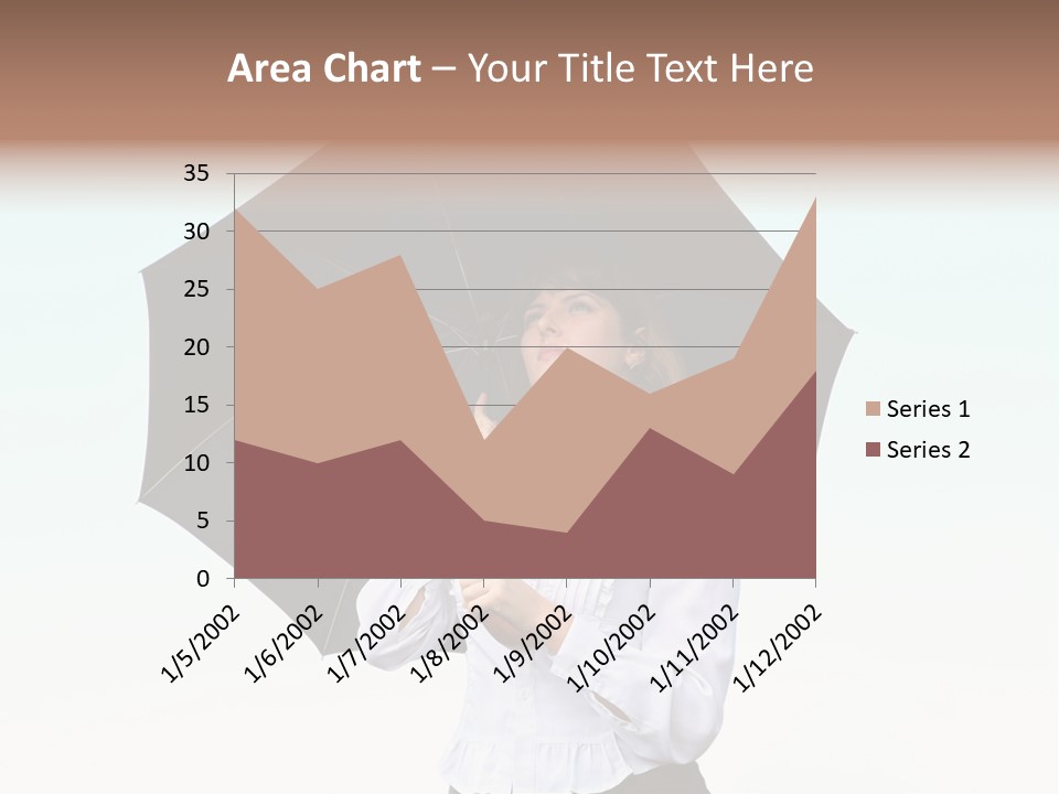 Black Skirt Protection Belief PowerPoint Template