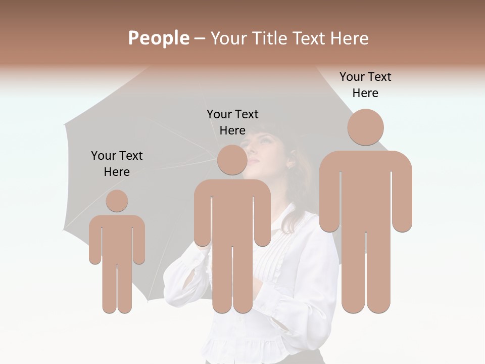 Black Skirt Protection Belief PowerPoint Template