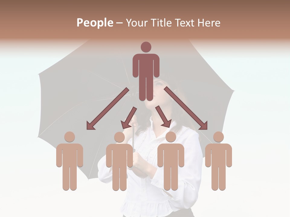 Black Skirt Protection Belief PowerPoint Template