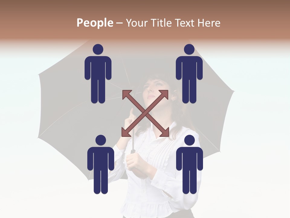 Black Skirt Protection Belief PowerPoint Template