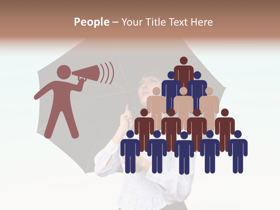 Black Skirt Protection Belief PowerPoint Template