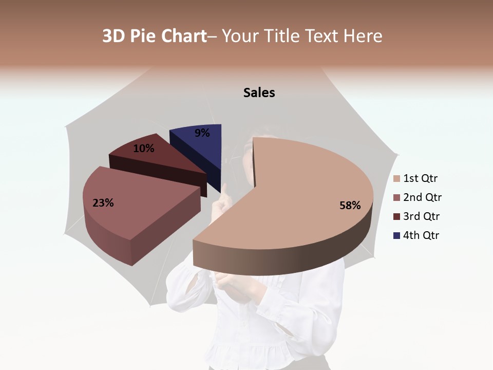 Black Skirt Protection Belief PowerPoint Template