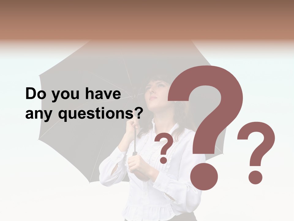 Black Skirt Protection Belief PowerPoint Template