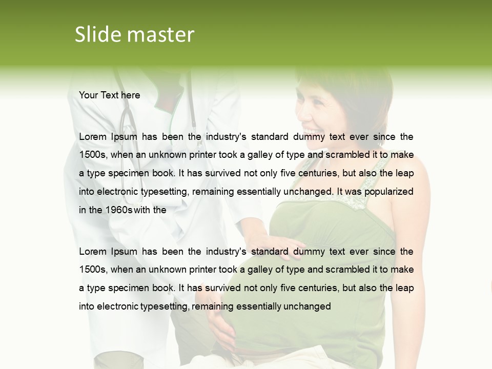 Hospital Birth Health PowerPoint Template