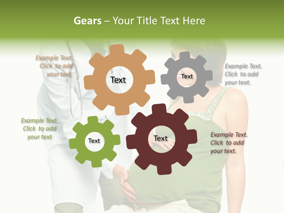 Hospital Birth Health PowerPoint Template