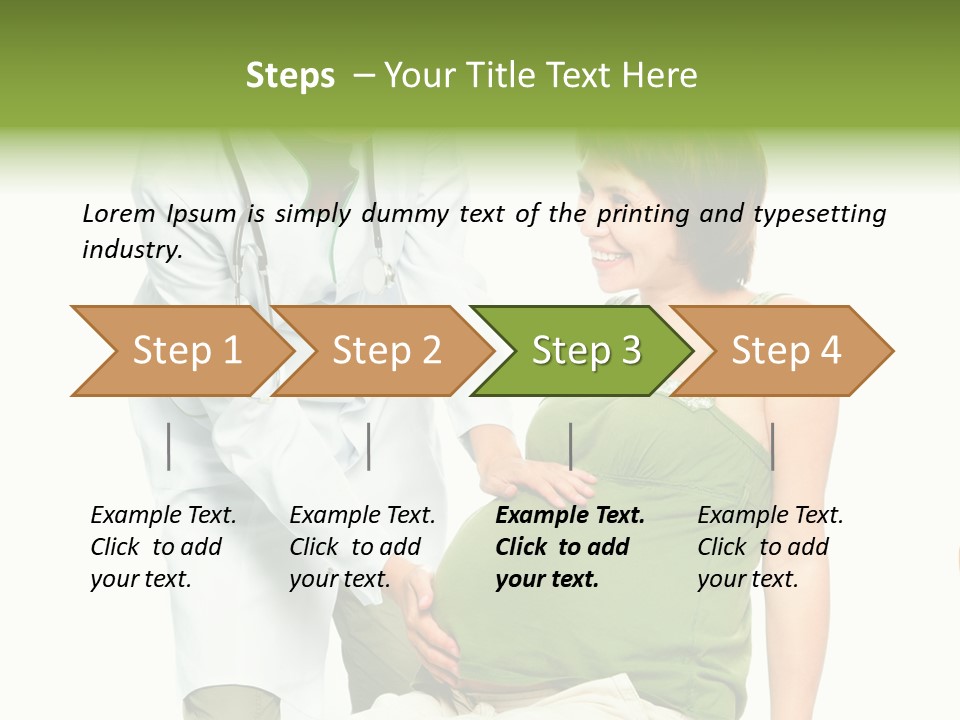 Hospital Birth Health PowerPoint Template
