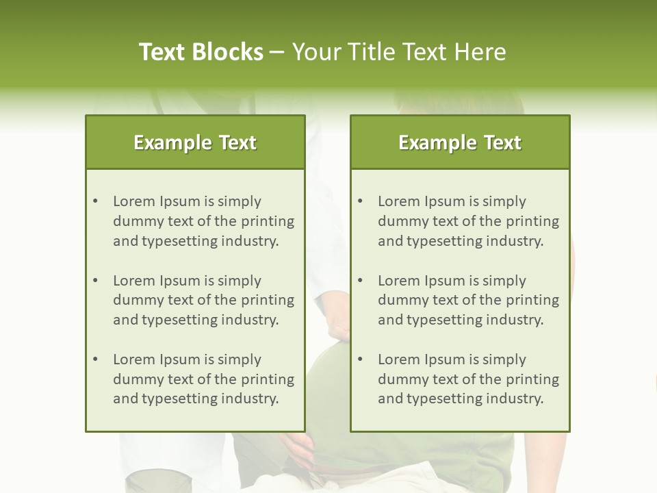Hospital Birth Health PowerPoint Template