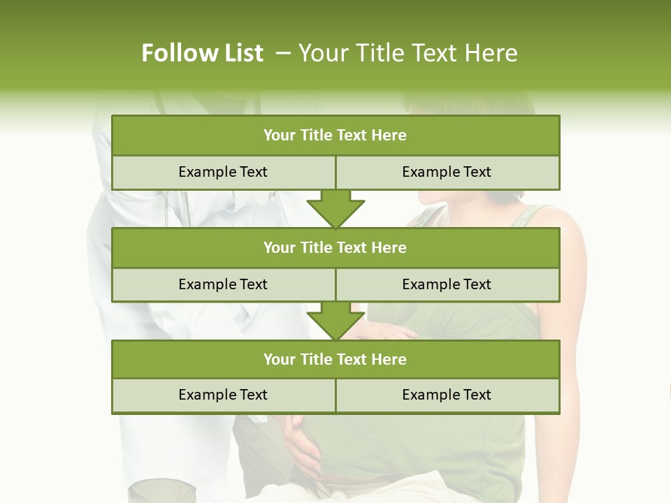 Hospital Birth Health PowerPoint Template