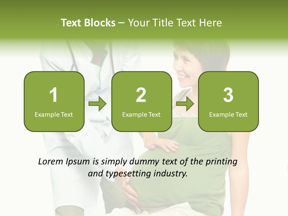 Hospital Birth Health PowerPoint Template