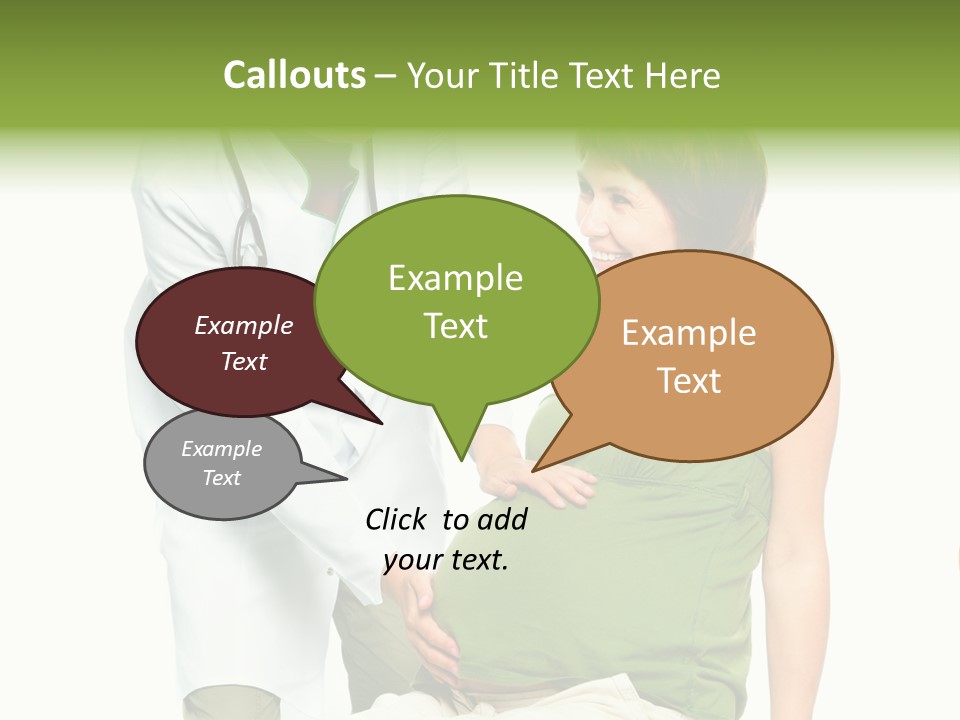 Hospital Birth Health PowerPoint Template