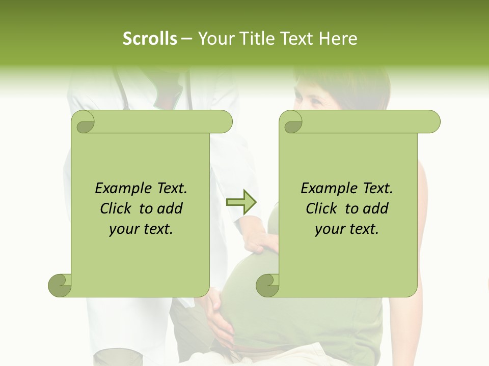 Hospital Birth Health PowerPoint Template