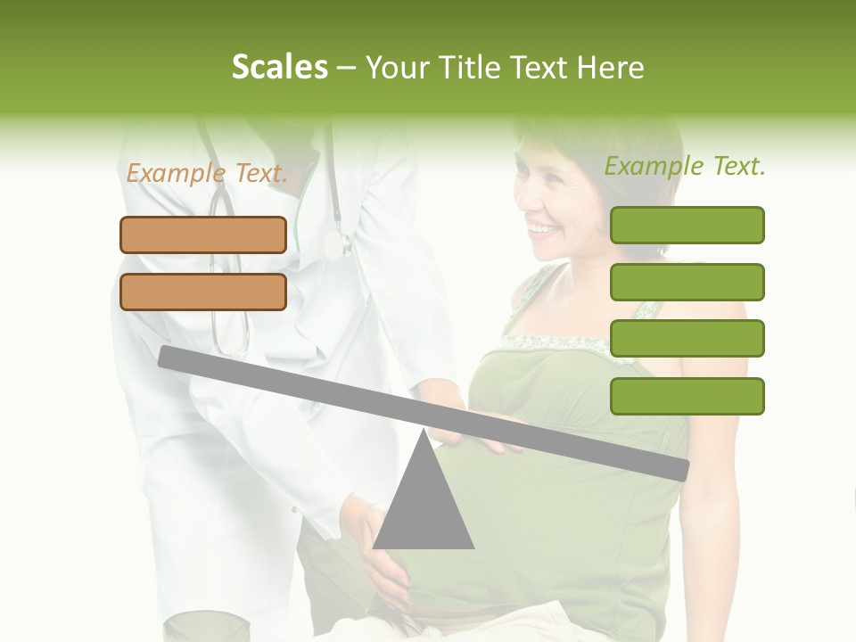 Hospital Birth Health PowerPoint Template