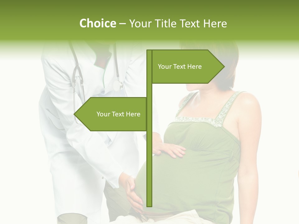 Hospital Birth Health PowerPoint Template