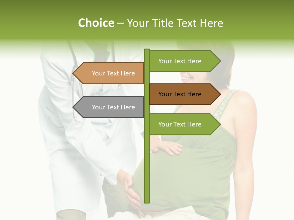 Hospital Birth Health PowerPoint Template
