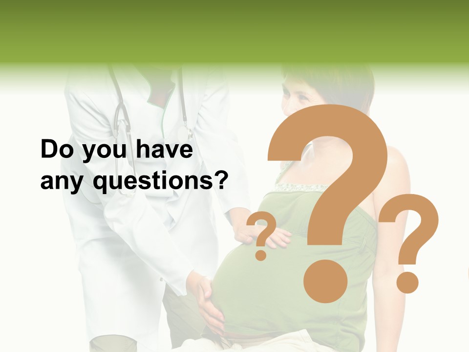 Hospital Birth Health PowerPoint Template