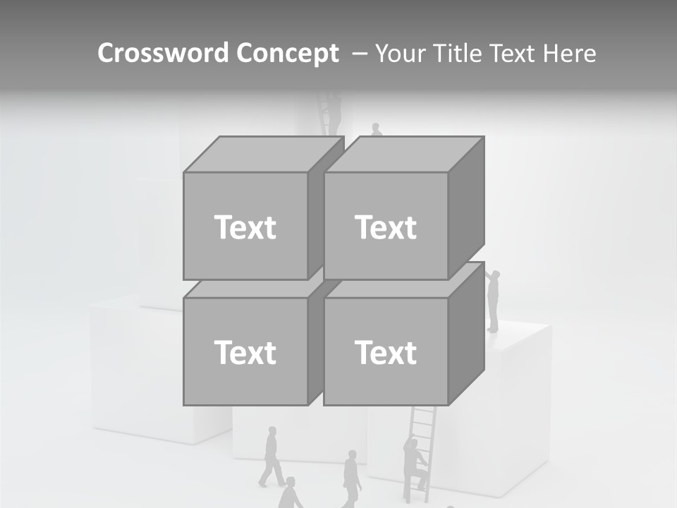 Career Support Way PowerPoint Template