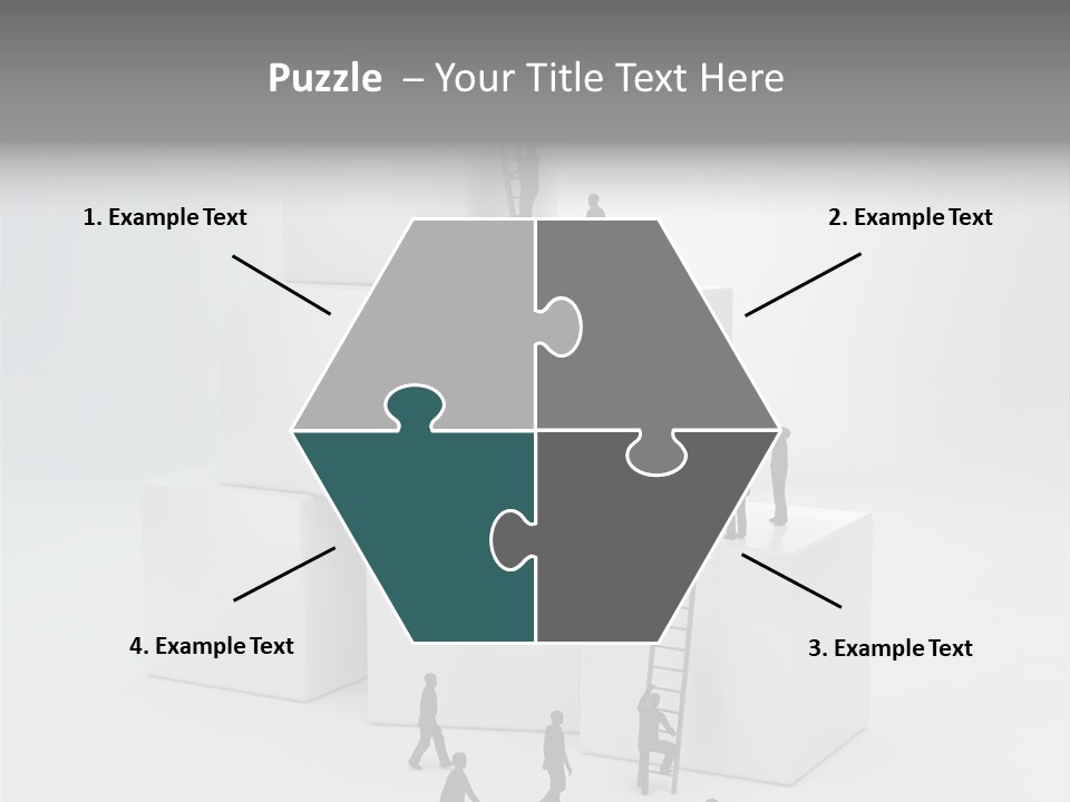 Career Support Way PowerPoint Template