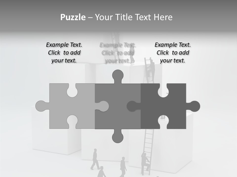 Career Support Way PowerPoint Template