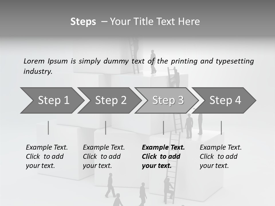 Career Support Way PowerPoint Template