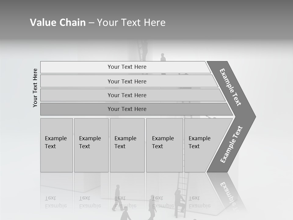 Career Support Way PowerPoint Template