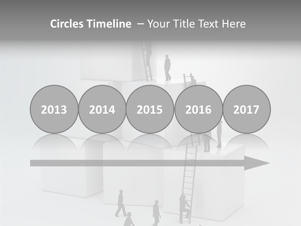 Career Support Way PowerPoint Template