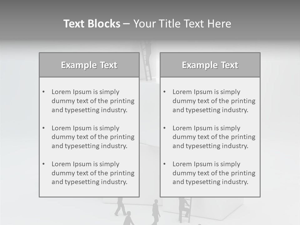 Career Support Way PowerPoint Template