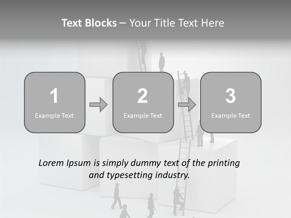 Career Support Way PowerPoint Template
