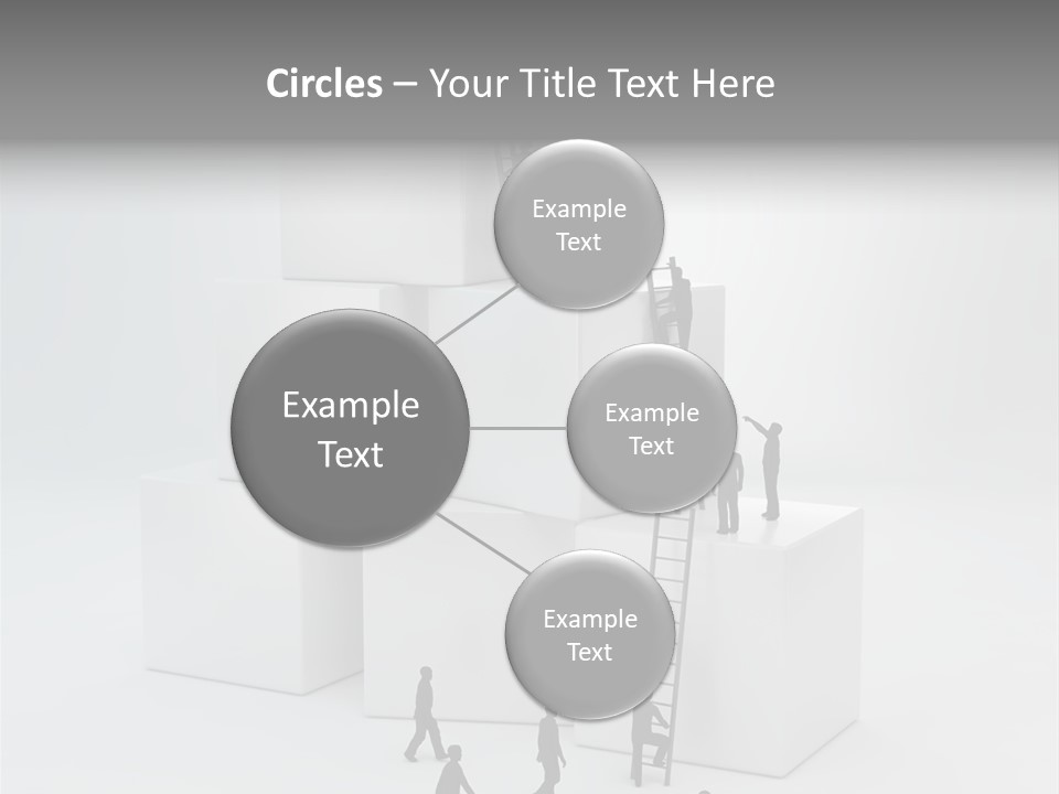 Career Support Way PowerPoint Template