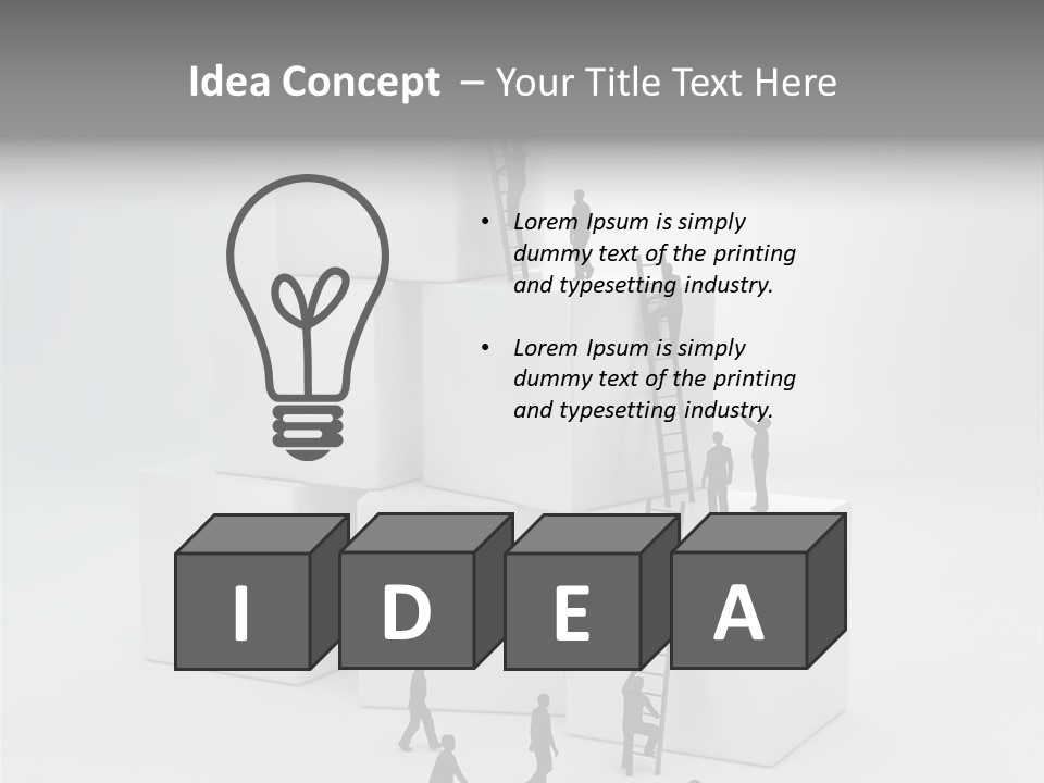 Career Support Way PowerPoint Template