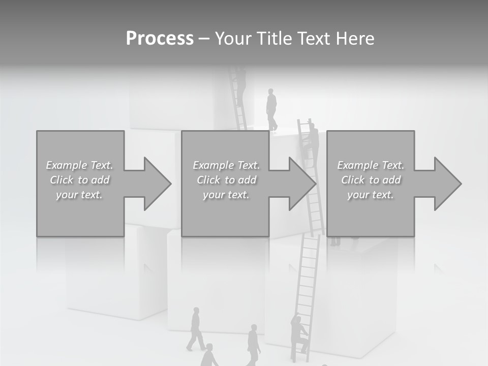 Career Support Way PowerPoint Template
